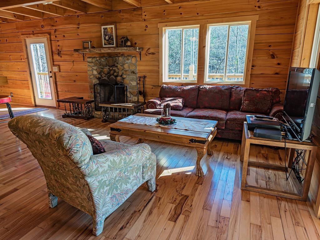 מלון סביירוויל Log Cabin In Smoky Mountains מראה חיצוני תמונה