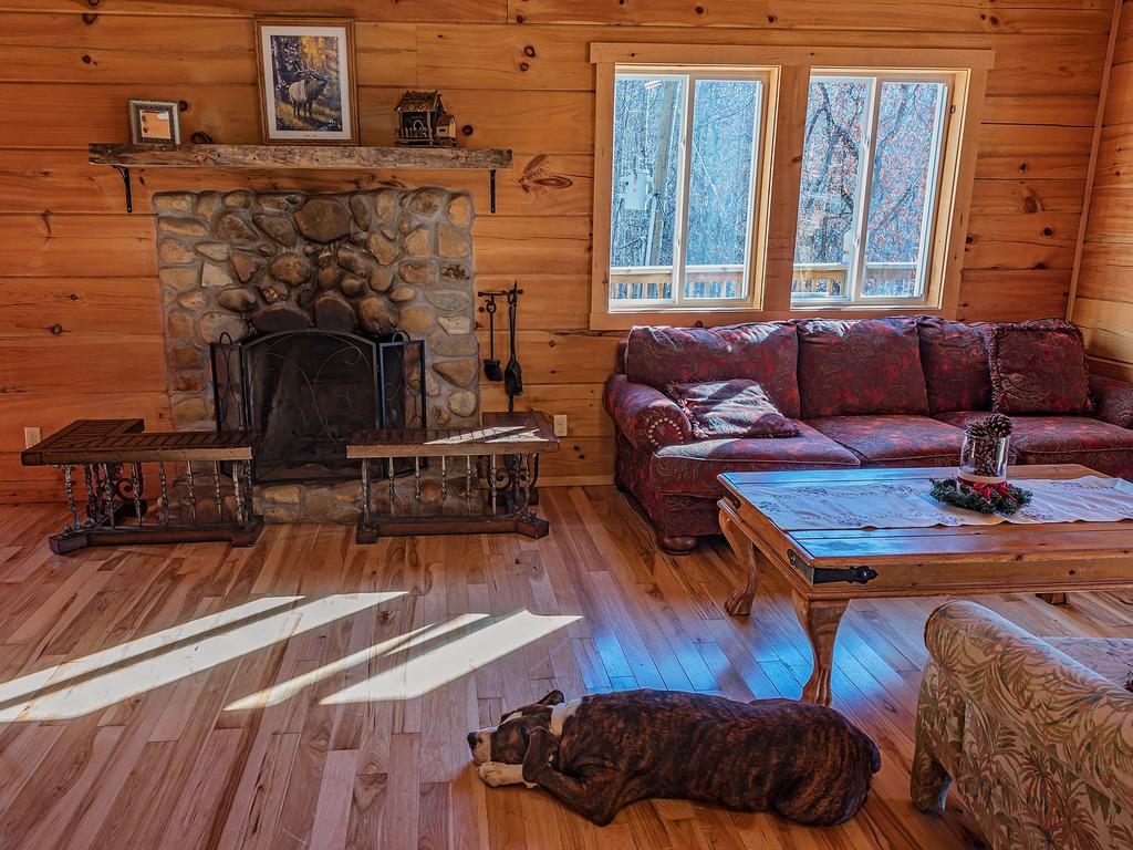 מלון סביירוויל Log Cabin In Smoky Mountains חדר תמונה