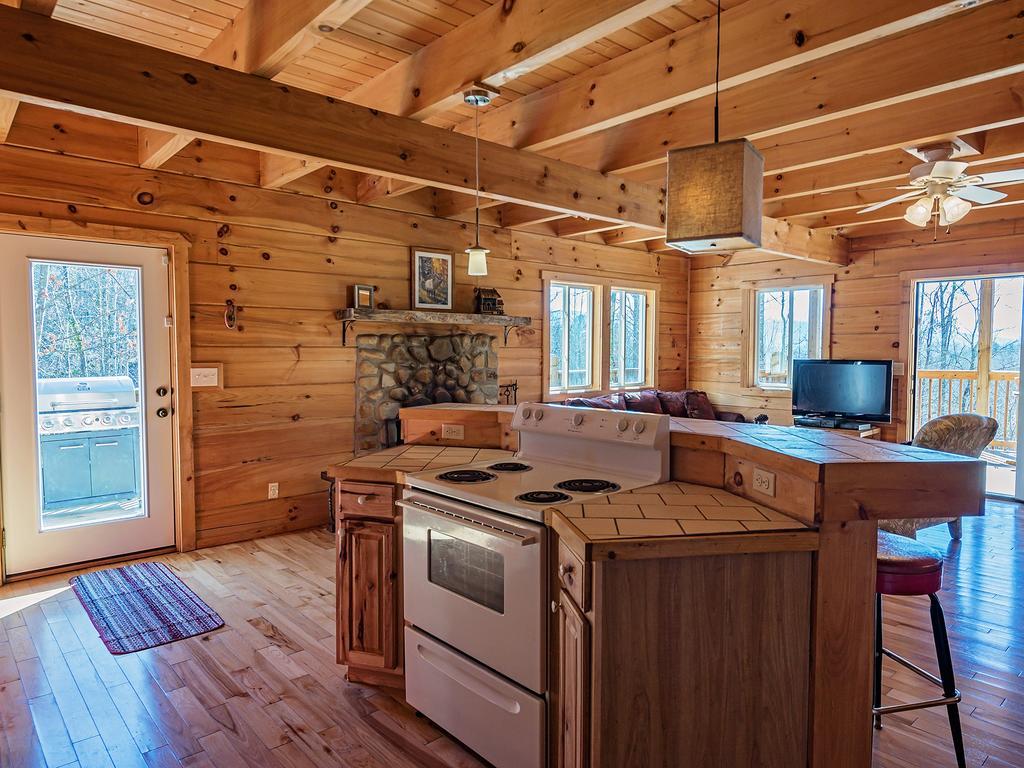 מלון סביירוויל Log Cabin In Smoky Mountains חדר תמונה