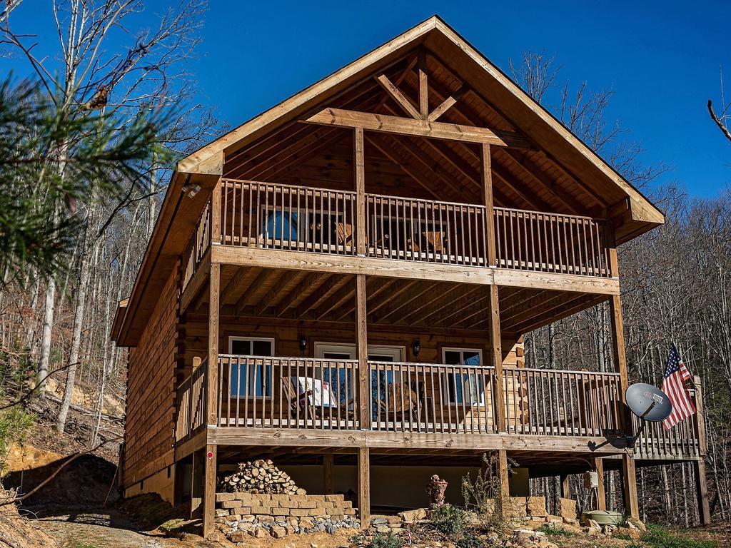 מלון סביירוויל Log Cabin In Smoky Mountains מראה חיצוני תמונה