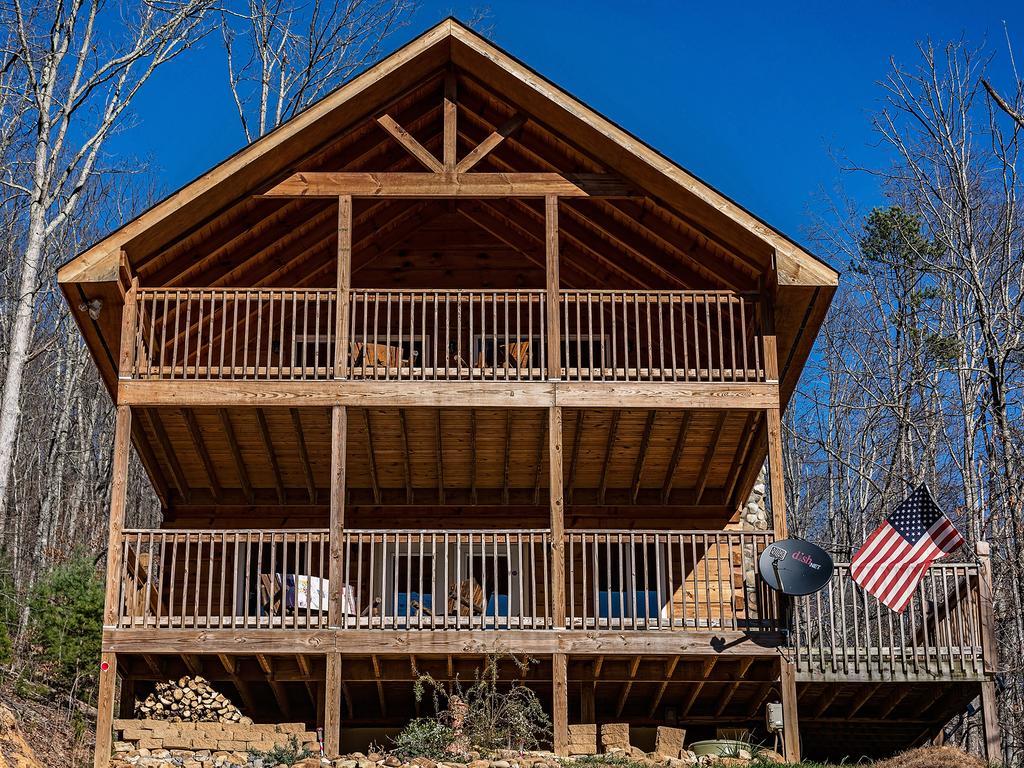 מלון סביירוויל Log Cabin In Smoky Mountains מראה חיצוני תמונה