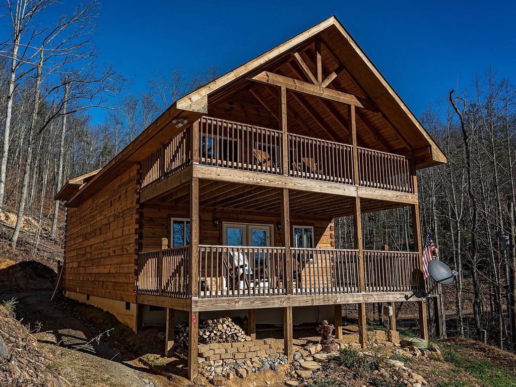 מלון סביירוויל Log Cabin In Smoky Mountains מראה חיצוני תמונה