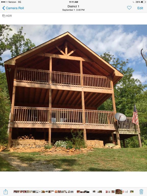 מלון סביירוויל Log Cabin In Smoky Mountains מראה חיצוני תמונה