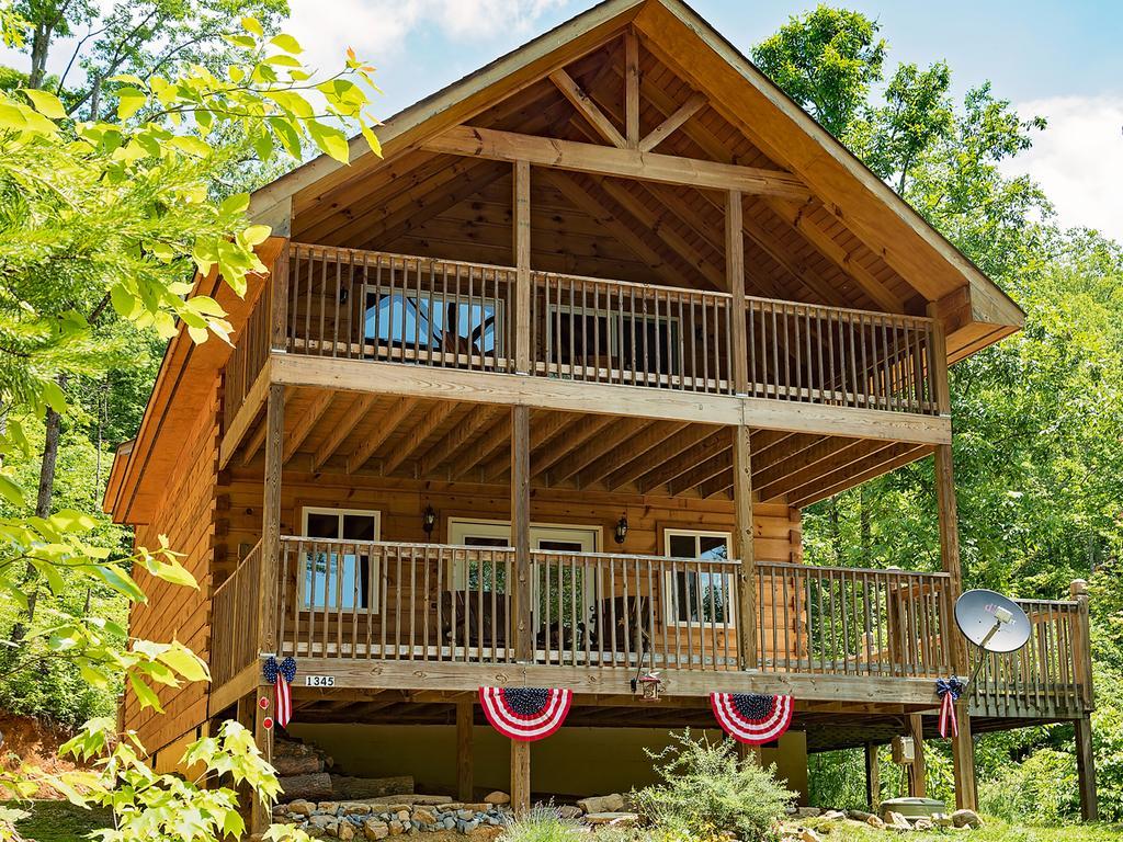 מלון סביירוויל Log Cabin In Smoky Mountains מראה חיצוני תמונה